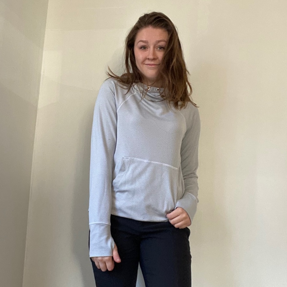 Athleta Cowl Neck Hoodie